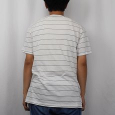 画像3: 90's POLO Ralph Lauren ボーダー柄 Tシャツ M (3)