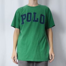 画像2: 90's POLO SPORT Ralph Lauren USA製 "POLO" ロゴプリントTシャツ M (2)