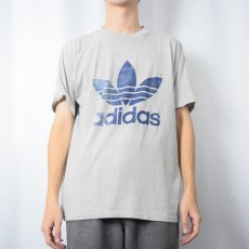 画像2: 80's adidas USA製 ロゴプリントTシャツ XL (2)