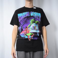 画像2: Travis Scott ASTRO WORLD ヒップホップTシャツ M (2)