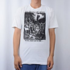 画像3: 90's Gustave Dore "Vision of the Valley of Dry Bones" アートプリントTシャツ L (3)