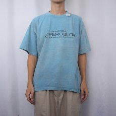 画像2: 90's GENERRA HYPERCOLOR USA製 特殊染料 プリントTシャツ M (2)