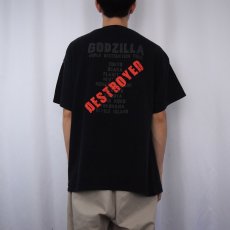 画像3: GODZILLA "WORLD DESTRUCTION TOUR" キャラクタープリントTシャツ (3)