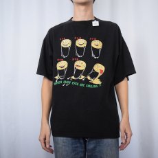 画像2: "WHEN IRISH EYES ARE SMILING!!" イラストプリントTシャツ XL (2)