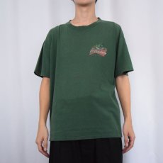 画像3: 90's Budweiser "This Bud's For You!" ビールメーカー プリントTシャツ L (3)