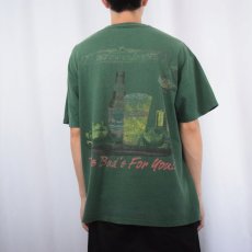 画像4: 90's Budweiser "This Bud's For You!" ビールメーカー プリントTシャツ L (4)