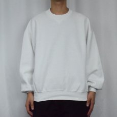 画像2: 90's RUSSELL ATHLETIC USA製 前V 無地スウェット XL (2)