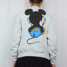 画像4: 90's MICKEY&CO. 青パンミッキー キャラクタープリントスウェット (4)