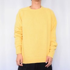 画像2: 90's LANDS'END JAPAN製 コットンニットセーター L (2)