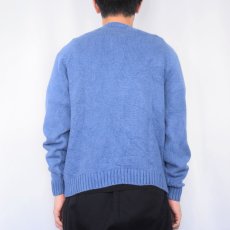 画像3: 90's LANDS'END JAPAN製 コットンニットセーター M (3)