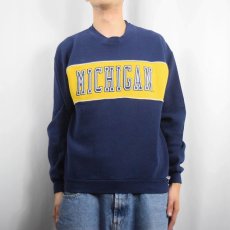 画像2: 80's RUSSELL ATHLETIC USA製 "MICHIGAN" プリントスウェット L (2)