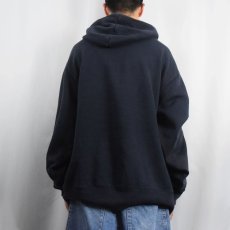 画像3: GAP 無地スウェットフーディー NAVY XL (3)