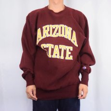 画像2: 90's Champion REVERSE WEAVE USA製 "ARIZONA STATE" プリントスウェット XXL (2)