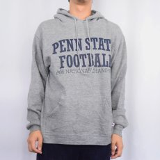 画像2: 80's RUSSELL ATHLETIC USA製 "PENN STATE FOOTBALL" プリントスウェットフーディー L (2)