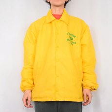 画像2: 80's Champion USA製 "STADIUM BOOKSTORE STAFF" 裏ボア ナイロンコーチジャケット XL (2)