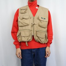 画像2: 80's L.L.Bean フィッシングベスト L (2)