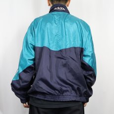 画像3: 80's adidas マルチカラー ジップジャケット L (3)