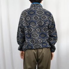 画像3: 2012AW Patagonia 総柄 スナップT M (3)