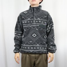 画像2: 2013AW Patagonia 総柄 スナップT M (2)