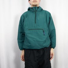 画像2: 80〜90's L.L.Bean USA製 ナイロンアノラックパーカー M (2)