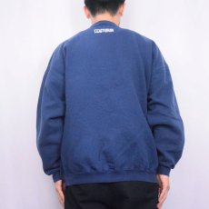 画像4: Hanes "MASS HYSTERIA" プリントスウェット NAVY XL (4)