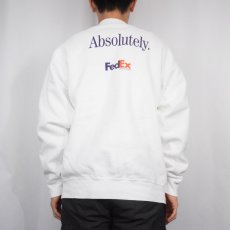 画像4: FedEx "Absolutely." 企業ロゴプリントスウェット XL (4)