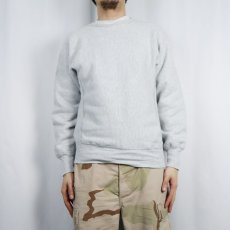 画像2: 80's Champion×LANDS' END REVERSE WEAVE TYPE 無地スウェット (2)