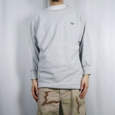 画像2: 80's Champion×LANDS' END REVERSE WEAVE TYPE "VJP" 刺繍入りスウェット (2)