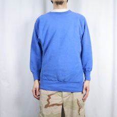 画像2: 90's Champion×LANDS' END REVERSE WEAVE TYPE USA製 無地スウェット M (2)