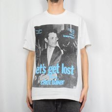 画像3: 90's BRUCE WEBER USA製 "let's get lost starring chet baker" フォトプリントTシャツ L (3)