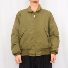 画像2: 80's U.S.ARMY CVC タンカースジャケット ノーメックス LARGE-REGULAR (2)