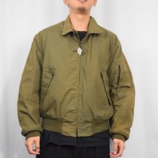 画像2: 民間品 90's ALPHA INDUSTRIES,INC CVC タンカースジャケット LARGE-REGULAR (2)