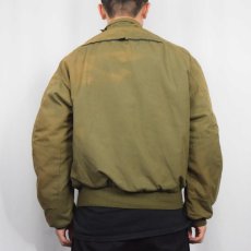 画像3: 民間品 90's ALPHA INDUSTRIES,INC CVC タンカースジャケット LARGE-REGULAR (3)