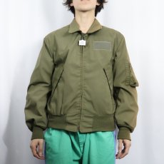 画像2: 80's U.S.ARMY ノーメックス ヘリクルーフライトジャケット MEDIUM-REGULAR (2)