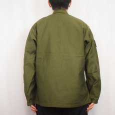 画像3: 50's U.S.ARMY パッチ付き ユーティリティシャツ 1st MEDIUM (3)