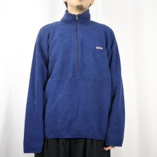 画像2: 2000's Patagonia シンチラ ハーフジップ フリースプルオーバージャケット L (2)