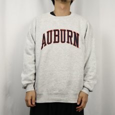 画像2: 90's RUSSELL ATHLETIC USA製 "AUBURN" プリントスウェット XL (2)