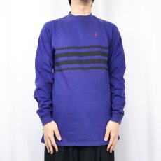 画像2: 80's POLO Ralph Lauren USA製 ボーダー柄 ロンT XL (2)