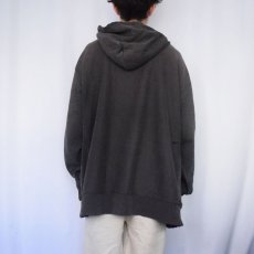 画像3: 2000's Champion REVERSE WEAVE "IOWA" プリントスウェットフーディー XXL (3)