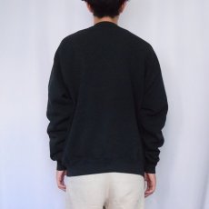 画像3: JERZEES スウェットカーディガン BLACK (3)