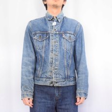 画像2: 60〜70's LEVI'S 70505 BIGE ブランケットライナー デニムジャケット (2)