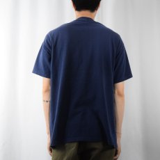 画像3: 90's SPAM 企業ロゴプリントTシャツ NAVY XL (3)