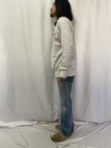 画像3: 90's RUGGED SWEATS REVERSE WEAVE TYPE USA製 "NANTUCKET" プリントスウェット XL (3)