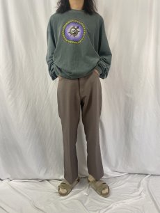 画像2: 80's Levi's USA製 "STA-PREST" ポリエステルフレアパンツ W38 (2)