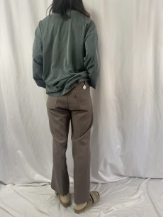 画像4: 80's Levi's USA製 "STA-PREST" ポリエステルフレアパンツ W38 (4)