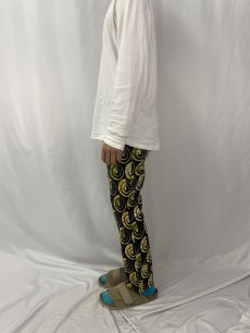 画像3: 90's〜 DRIES VAN NOTEN 総柄 シルクパンツ W31 (3)