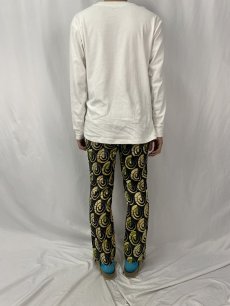 画像4: 90's〜 DRIES VAN NOTEN 総柄 シルクパンツ W31 (4)