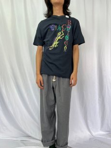 画像2: 80's OINGO BOINGO USA製 ロックバンドTシャツ XL (2)