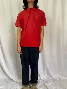 画像2: 90's POLO Ralph Lauren USA製 刺繍入り 天竺ポロシャツ M (2)