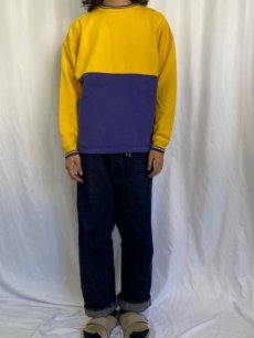 画像2: 90's〜 GAP 切り替えデザイン スウェット S (2)